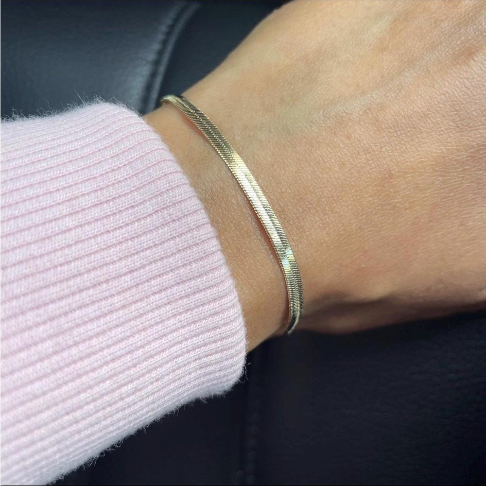 3mm Herringbone Bracelet